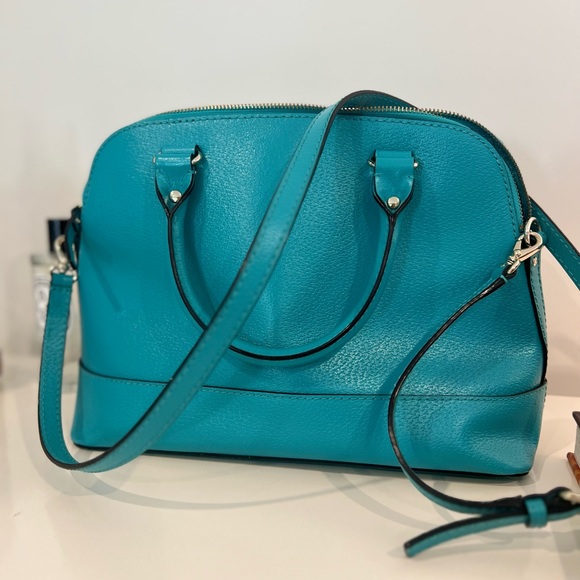 Kate Spade Sadie some satchel handbag turquoise - Picture 7 of 7